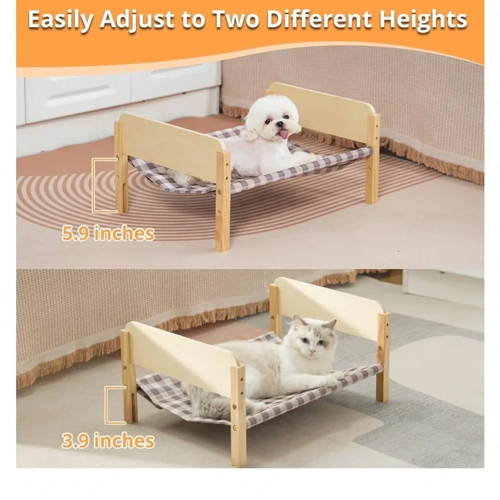 Wooden Pet Bed..Stackable..Adjustable for small animals..(NWT)